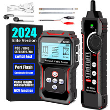 NF-8209S Network Cable Tester, RJ45 Ethernet Tester for Poe/Cat5/Cat7/Cat6A/Cat6 picture