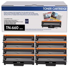 8 x TN660 TN630 Toner Cartridge For Brother MFC-L2700DW DCP-L2540DW HL-L2340DW picture