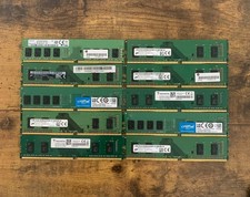 [BULK LOT OF 100] 4GB DDR4 Desktop RAM SAMSUNG, HYNIX etc. TESTED WORKING picture