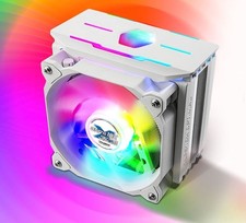 New ZALMAN Ultra Quiet CPU Cooler CNPS10X OPTIMA II WHITE RGB 120mm picture