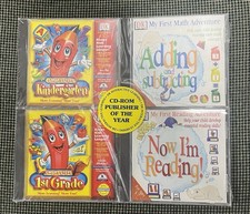 NEW Sealed DK Interactive Learning Set CD-ROM Kindergarten-Grade 1 Math Reading picture