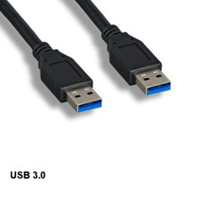 10PCS 3' Spuer Speed USB 3.0 Type A Cable 5Gbps Male Sync Charge Connect Data picture