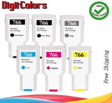 Any 3 Colors of 766 compatible ink cartridge for HP DesignJet XL3600/3600dr picture