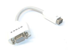Dynex DX-AP110 Mini DVI to VGA Cable Adapter for Book G4 12