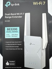 TP-Link | RE223BE BE3200 | Dual-Band Wi-Fi 7 Range Extender | OB picture