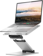 Laptop Stand, Ergonomic Sit to Stand Laptop Holder Convertor, Adjustable Height picture