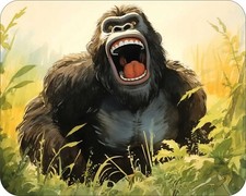 this is Not King Kong Gorilla Mousepad 7 x 9 Wilderness Art mouse pad picture