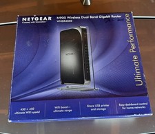 Netgear N900 450 Mbps 4-Port Gigabit Wireless N Router WNDR4500 WiFi   picture