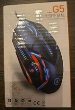 G5 RGB E-Sports Low Latency Gaming Mouse Wired Six Key Luminous for Computer picture