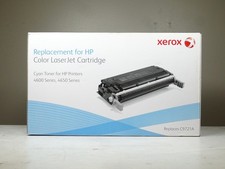 Genuine Xerox (6R942) Replacement for HP C9721A CYAN Toner Cartridge-NEW picture