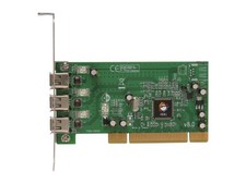 NN-400P12, F002-6A SIIG 3 1394 FIREWIRE PORTS PCI Working picture
