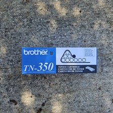 Genuine Brother TN-350 Black Toner Cartridge-NEW-FREE SHIPPING picture