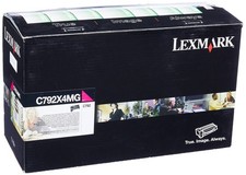 Original Lexmark C792X4MG Magenta Toner. New Sealed Box, We Ship Fast picture