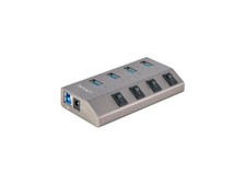 StarTech 4-Port Self-Powered USB-C 3.0 5Gbs Expansion Hub 5G4AIBSUSBHUBNA picture