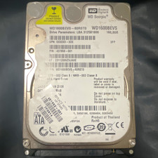 Western Digital WD Scorpio WD1600BEVS 160GB 2.5