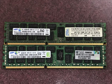 8 GB (2x4GB) 2Rx4 PC3-10600R DDR3-1333 240 Pin Memory RAM (Samsung) SERVER MEM. picture