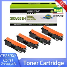 4PK CRG051H BLK Laser Toner Cartridges For Canon 051H ImageCLASS MF264dw MF269dw picture
