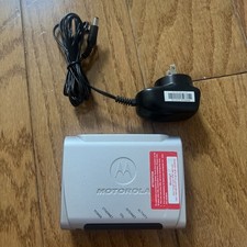 MOTOROLA DSL Modem Style: MSTATEA Model # 2210-02-1022 w/ Power Adapter picture