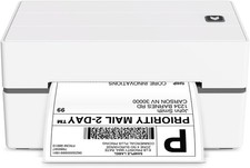 Wireless Bluetooth Thermal Printer 4x6 Shipping Label Printer Android iPhone Mac picture