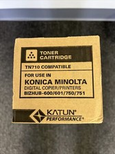 KATUN TN710 FOR KONICA MINOLTA BIZHUB BLACK TONER 600,601,750,751 NEW picture