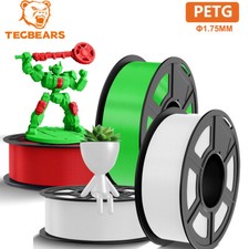 TECBEARS 4KG PETG 3D Printer Filament Consumables 1.75mm  Neatly High Toughness picture