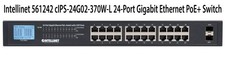 Intellinet 561242 IPS-24G02-370W-L 24-Port Gigabit Ethernet PoE+ Switch - NEW picture