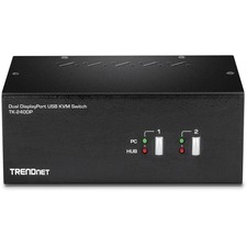 TRENDnet 2-Port Dual Monitor DisplayPort KVM Switch TK240DP picture