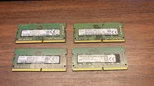 Lot of 4 Samsung + SK HYNIX 8GB DDR4 SODIMM Laptop Memory picture