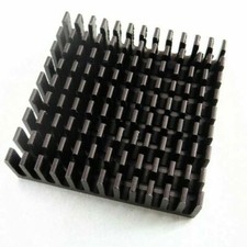 Silver Aluminum Heat Diffuser Sink Cooling Fan Cooler Radiator Heatsink CPU PC picture