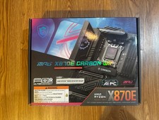 MSI MPG X870E CARBON WIFI AM5 AMD X870E SATA 6Gb/s ATX Motherboard picture