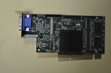 Matrox 837-00 Rev.B Compaq 358231-005 1998 YEAR WORKING AGP VIDEO CARD picture