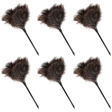 Daieeparty Natural Ostrich Feather Duster 14.9 inch Fluffy Mini Dusters | Han... picture