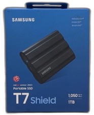 Samsung T7 Shield 1tb, Up To 1050mb/s, Usb 3.2 Gen2, Rugged, Ip65 Rated, For picture
