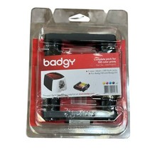 Evolis CBGP0001C Ribbon/Card Kit - Dye Sublimation - 100 Cards picture