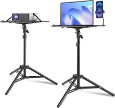 Projector Stand, Laptop Stand Tripod Adjustable Height 26.97 to 63 In, Portable picture