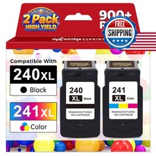 PG-240 XL/CL-241 Ink Cartridges for Canon 240XL 241XL Combo Pack picture