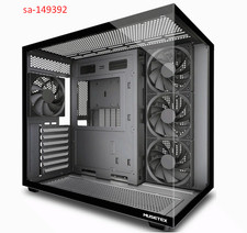Y6 PC Case, Pre-Installed 4 Non-LED Fans, ATX Mid Tower Case, Computer Case  picture