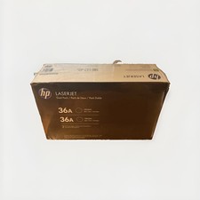 HP 36A Print Cartridge Laserjet Dual Pack CB436A Toner P1505 M1120MFP  M1522 MFP picture
