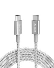 Anker USB C to C Cable, Type-C Charging Cord Fast 10FT, Silver  picture