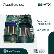 Supermicro X10DRI-LN4+ Dual LGA 2011-3 EE-ATX Server Motherboard w/ 2x Heatsink picture