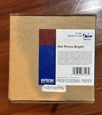 EPSON Hot Press Bright Archival Paper,  17