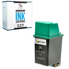 1-Pack Compatible CMYi 26 Black Ink Cartridge fits HP DesignJet 200 200d FAX 200 picture
