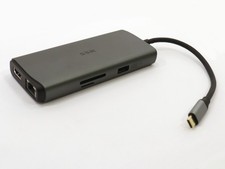 SSK 10-in-1 Type-C Multi-Function Docking Station SC207 (Silver) - Refurbished picture