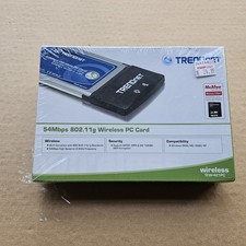 Trendnet Wireless PC Card Laptop 54 Mbps 802.11g Network Adapter (TEW-421PC) NEW picture