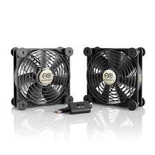 MULTIFAN S7, Quiet Dual 120mm USB Cooling Fan for Receiver DVR Computer Cabinets picture