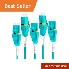 Bangun LC to LC Fiber Patch Cable 1m 5 Pack picture