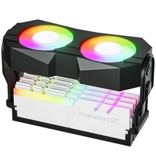 X5 Memory RAM Cooling Fans, 5V/3Pin ARGB Light Effect RAM Cooler with Dual 60... picture