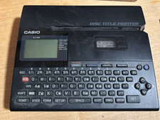 Casio CW-K85 CD/DVD Title Printer may work with batteries untested picture