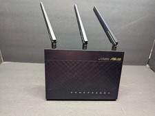 ASUS RT-AC68R AC1900 Mbps 4 Port Gigabit Wireless AC Router Untested Turns On picture