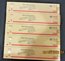 XEROX BLACK HIGH CAPACITY TONER CARTRIDGE PHASER 6250 COLOR LASER PRINTER picture
